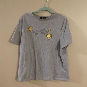 Daisy Street Short Sleeve Graphic Tee Size 14
